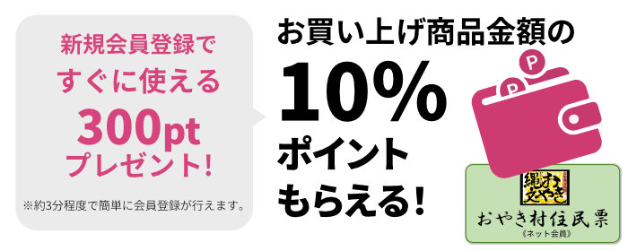 ポイントプレゼント